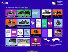 Tablet Screenshot of africanamericanspirituals.com